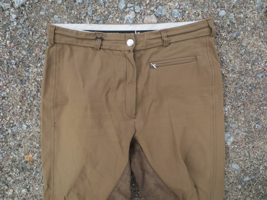 Pikeur 38 koon ruskeat ratsastushousut kokopaikoilla