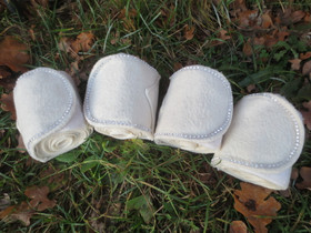 Valkoinen kouluhuopa ja pinteli setti blingeillä FULL