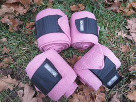 Vaaleanpunainen kouluhuopa ja pinteli setti FULL