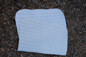 Valkoiset pintelinaluset 2 kpl