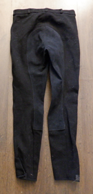 Pari kertaa käytetyt 38 Horze kokopaikkaiset mustat ratsastushousut