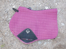 LeMieux luumun värinen estesatulahuopa FULL