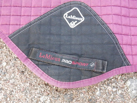 LeMieux luumun värinen estesatulahuopa FULL