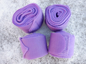 Shetlanninponin liilat fleecepintelit 4 kpl