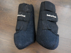 Back On Track mustat treenisuojat etujalkoihin M