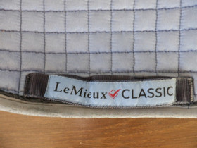 LeMieux vaaleansininen koulusatulahuopa FULL