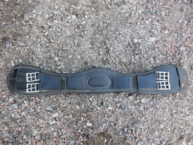 Albionin nahkainen, musta anatominen koulusatulavyö 62 cm