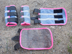 Siniset heijastinsuojat 4 kpl FULL