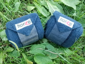 Horze tummansiniset fleecepintelit 2 kpl