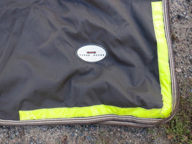 Horse House tummanruskea fleecevuorellinen ratsastusloimi 135 cm