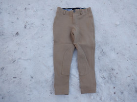 Mountain Horse 120 cm vaalean beiget ratsastushousut polvipaikoilla 