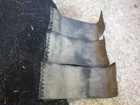 Mustat neopreenisuojat, L koko