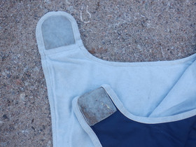 Thermomaster tummansininen fleecevuorellinen ratsastusloimi 150 cm