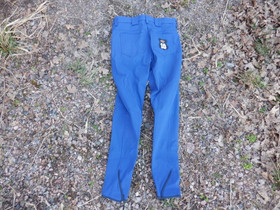 UUDET Kingsland XS/XXS pirteän siniset ratsastushousut polvipaikoilla