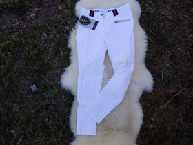 UUDET Kingslandin valkoiset ratsastushousut polvipaikoilla 42