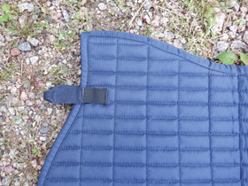 UUSI Tummansininen yleis/estesatulahuopa PONY