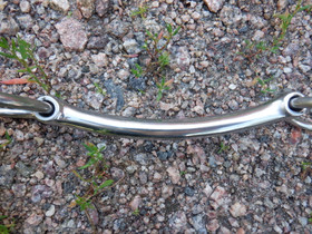 Suora kuolain pyörivillä renkailla 12,5 cm