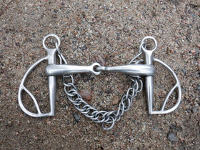 Nivel- kimblewick D-renkaalla 13,5 cm