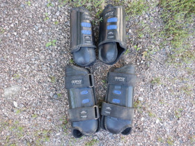 Horseware Dalmar Eventer aircooled mustat suojat 4 kpl FULL