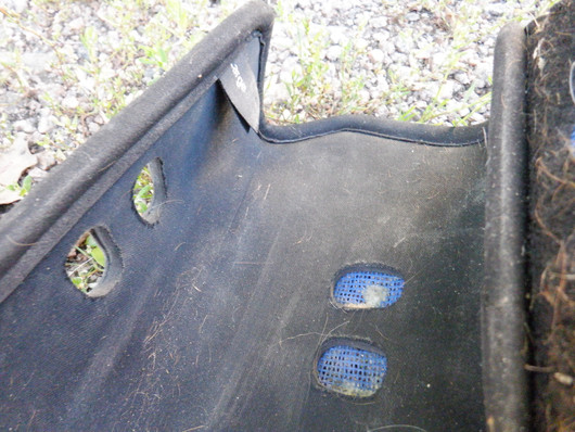 Horseware Dalmar Eventer aircooled mustat suojat 4 kpl FULL