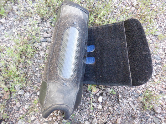 Horseware Dalmar Eventer aircooled mustat suojat 4 kpl FULL