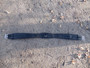 Musta muotoiltu satulavyö memory foamilla 140 cm