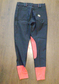 UUDET Kingsland 36 mustat(tummansiniset?) ratsastushousut, polvipaikat