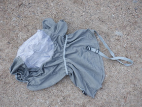 UUSI Harmaa BR ihottumahuppu silmäverkolla isohko COB