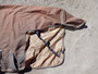 Ruskea Horzen highneck vuoreton sadeloimi 115 cm