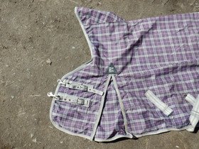 Liilaruudullinen Horzen highneck vuoreton sadeloimi 115 cm