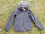 Musta softshell takki 152 cm