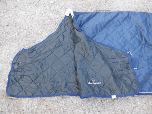 Tummansininen Fairfield-sisätoppaloimi, n. 50 g, 140 cm