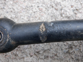 Suora kumikuolain, hieman taipuisa 13,5 cm, paksuus 20 mm