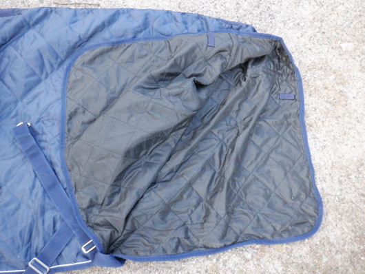 Tummansininen Fairfield-sisätoppaloimi, n. 50 g, 140 cm