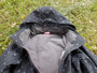 Musta softshell takki 152 cm