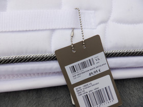 UUSI Esperado valkoinen satulahuopa yleisatulaan FULL