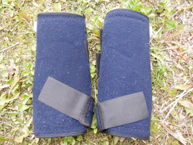 Equi Guard-merkkiset siniset neopreenisuojat, M koko