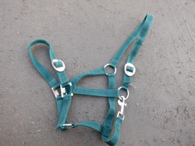 Vihreä nylonriimu ns. lehmänsoljella FULL