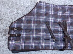 Liila-harmaaruudullinen Eskadronin sisätoppaloimi 145 cm