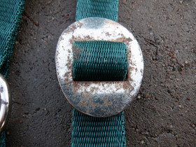 Vihreä nylonriimu ns. lehmänsoljella FULL