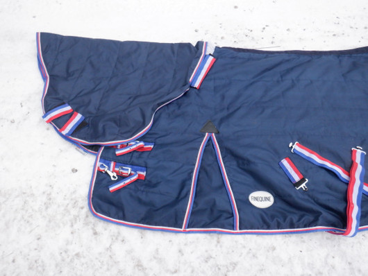 Sininen sisätoppaloimi irrotettavalla kaulakappaleella ´n.100 g 165 cm