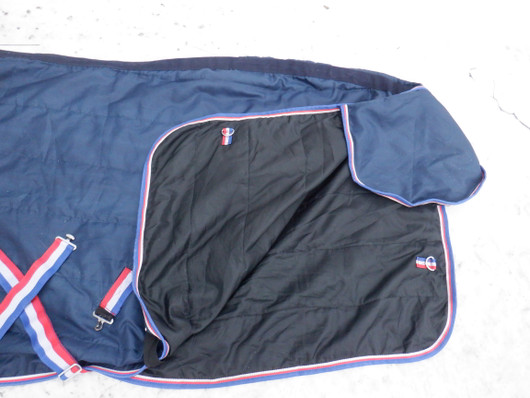 Sininen sisätoppaloimi irrotettavalla kaulakappaleella ´n.100 g 165 cm