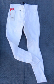 UUDET kokopaikkaiset valkoiset ratsastushousut 36(?)