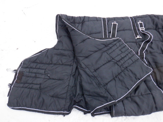 Musta sisätoppaloimi mahaläpällä, n. 300 g, 165 cm