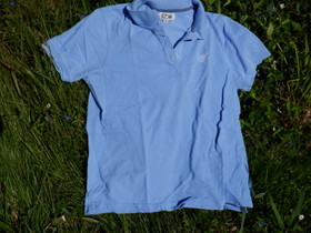 CRW vaaleansininen pikeepaita lyhyillä hihoilla M