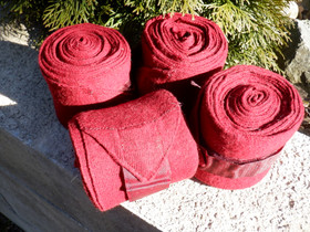 Viininpunaiset lämpöpintelit 4 kpl