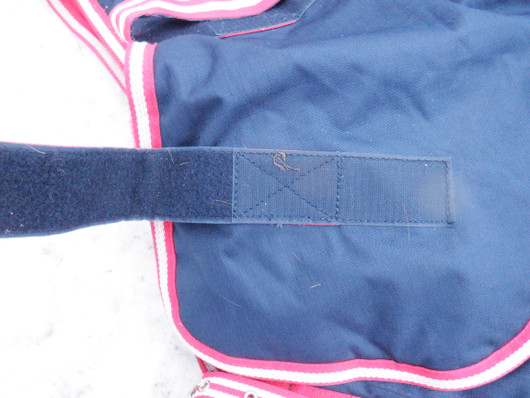 Horze sininen fullneck ulkotoppaloimi n. 300-400 g, 165 cm