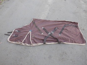 Ohut ruskea talli/kesä/kisaloimi 145 cm 