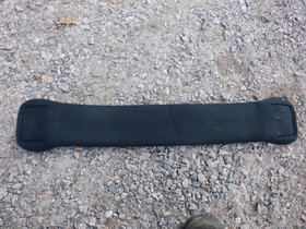 Musta neopreeninen koulusatulavyö 60 cm