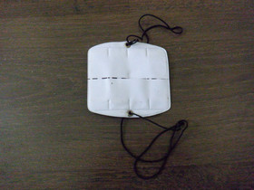 Numerolappu kilpailuihin, neliön mallinen, 4 numeroa